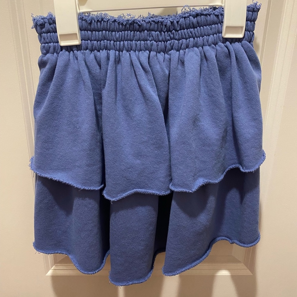 aerie ruffle skirt